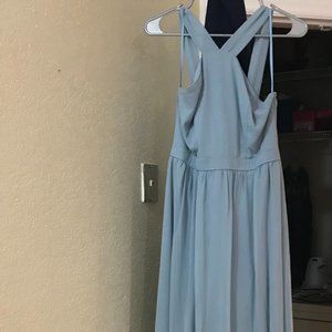 Dusty Blue Bridesmaid Dress